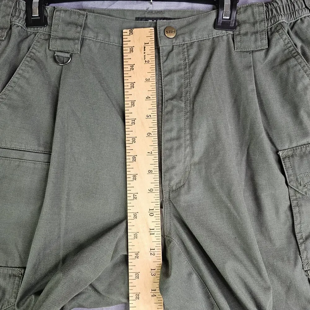 5.11 Tactical Taclite Pro Ripstop Cargo Pants Green Men's 36W x 36L